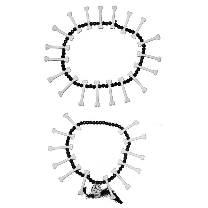 Holbewoner kannibaal juwelen set 2 delig