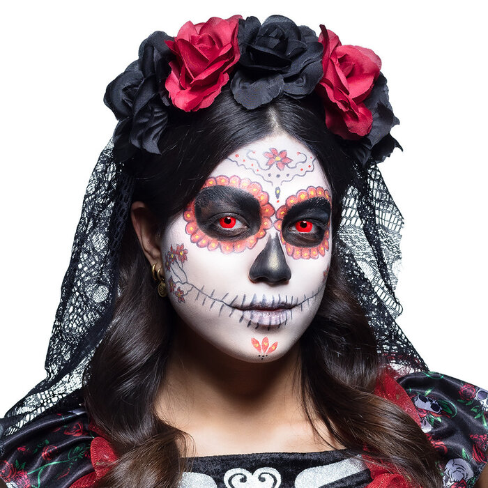 Boland Maandlenzen UV flash rood