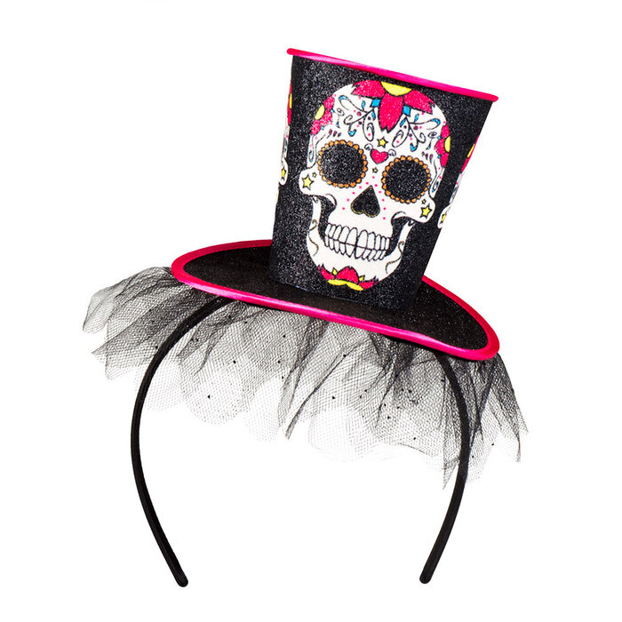 Feestshop.be Diadeem La Flaca Dia de Los Muertos
