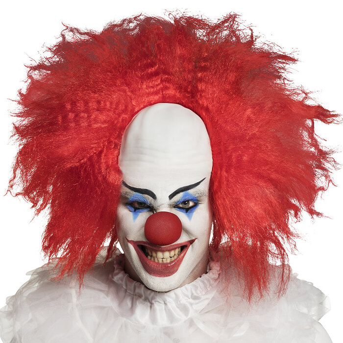 Feestshop.be Make-up kit Horror clown (clownsneus, vetschmink, make-up crème en spons)