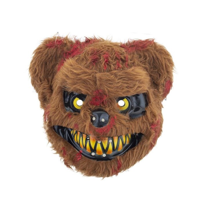 Masker killer beer bruin plastiek