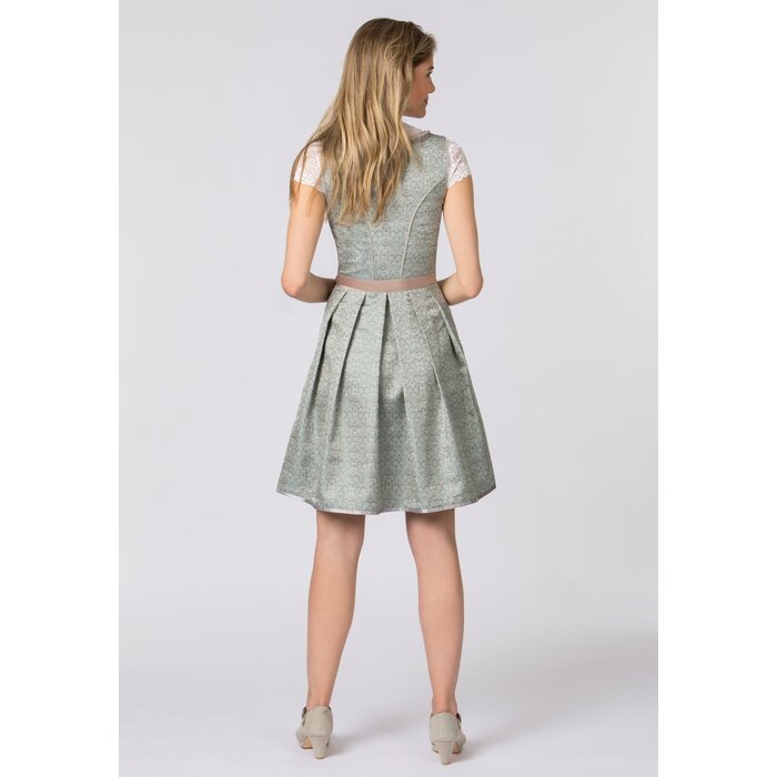 Dirndl Shila mint groen dirndl + schort