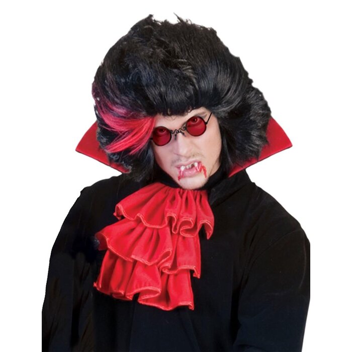 Bril Vampier Lord met rode glazen