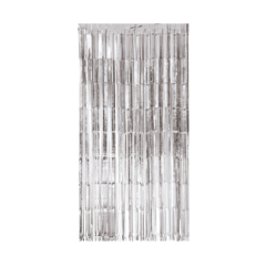 Deur gordijn zilver 2 x 1 meter