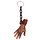 Hand met ketting 36cm
