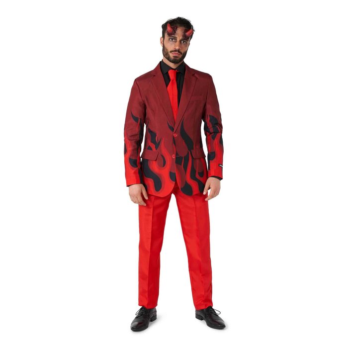 Suitmeister Kostuum duivel rood