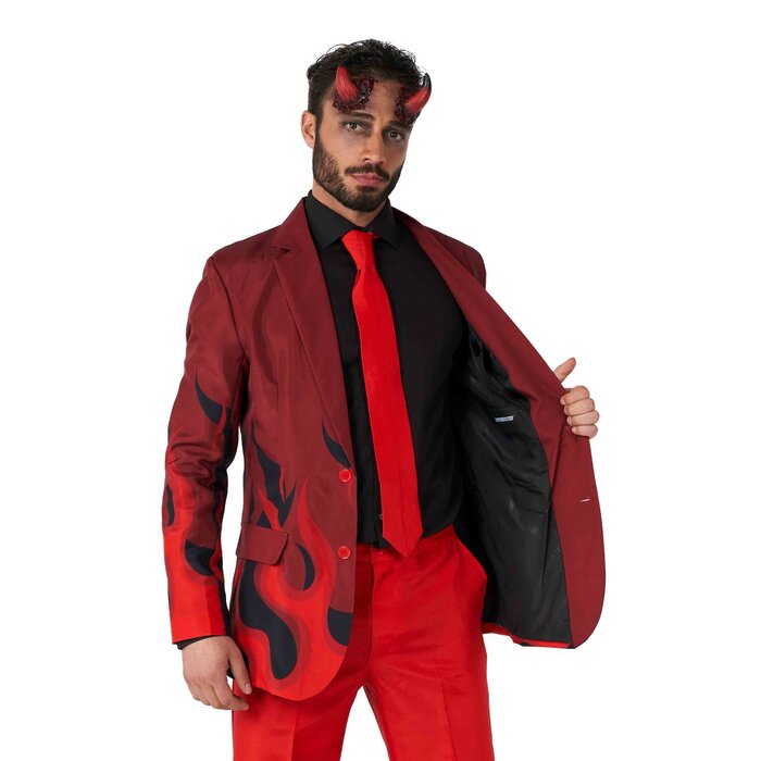 Suitmeister Kostuum duivel rood