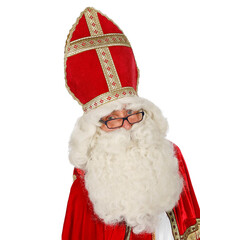 Feestshop.be Sinterklaas baard en pruik budget model