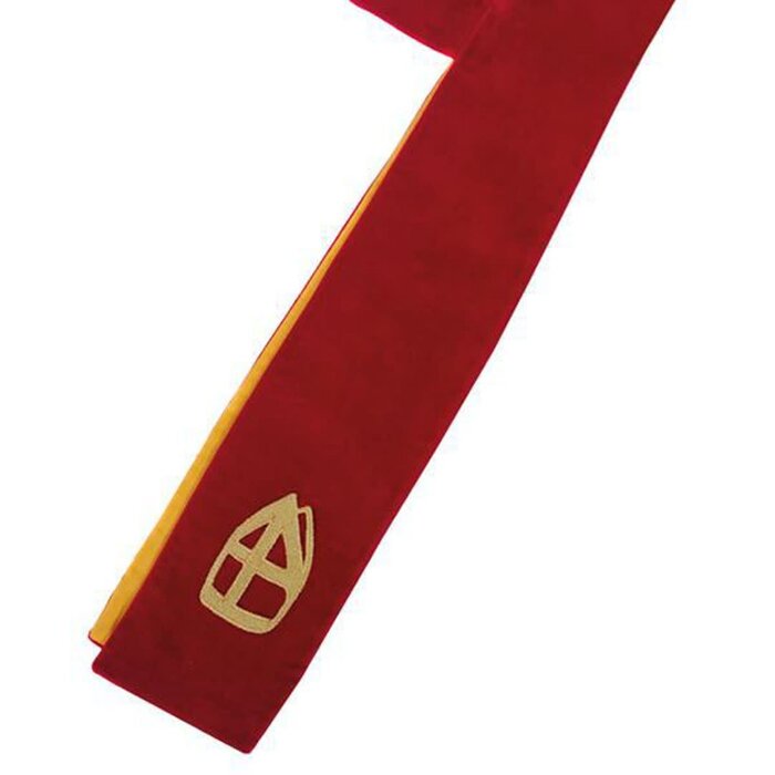 Stola TV-Sint luxe rood