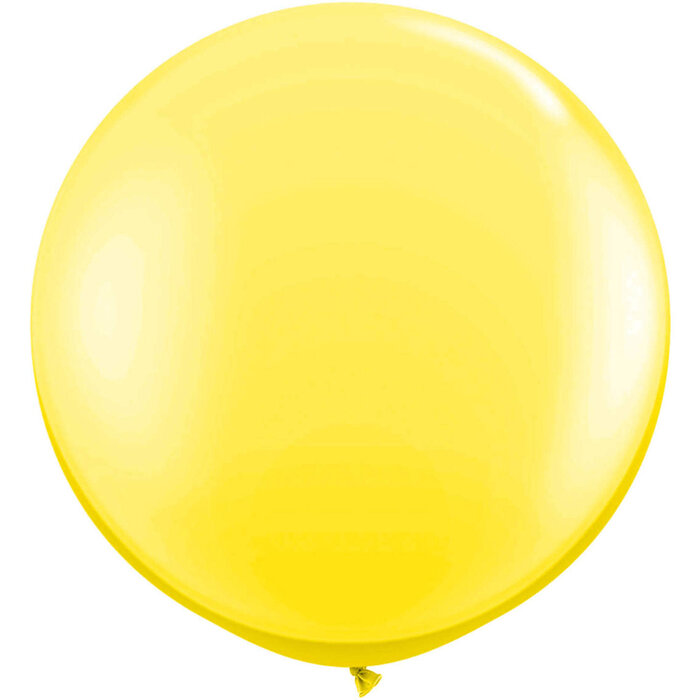 Ballon XL Geel 90cm