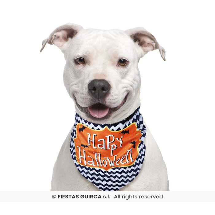 Halloween sjaal Happy Halloween hond