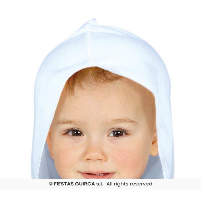 Feestshop.be Halloween kostuum baby wit spookje