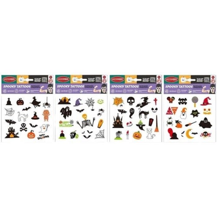 Kleine tattoo’s Halloween (assorti)