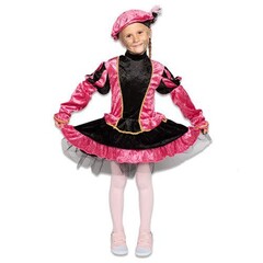 Feestshop.be Pietjurkje met petticoat roze kind