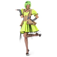 Feestshop.be Heks Oogie boogie dame kleedje