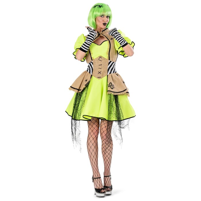 Feestshop.be Oogie boogie dame kleedje