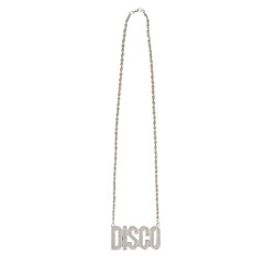 Feestshop.be Ketting disco zilver