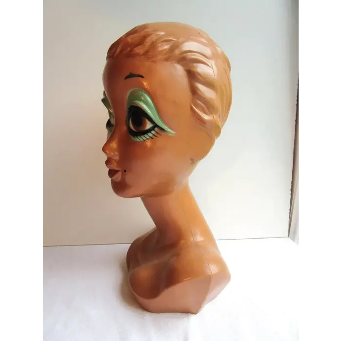 PVC pruiken kop luxe afwerking met binnengewicht