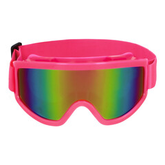 Skibril Party neon roze