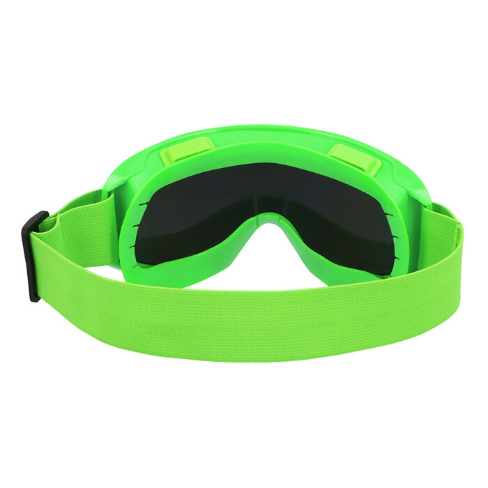 Skibril Party neon groen