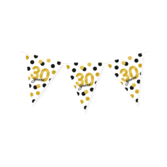 Vlaggenlijn papier 30 jaar 6 meter