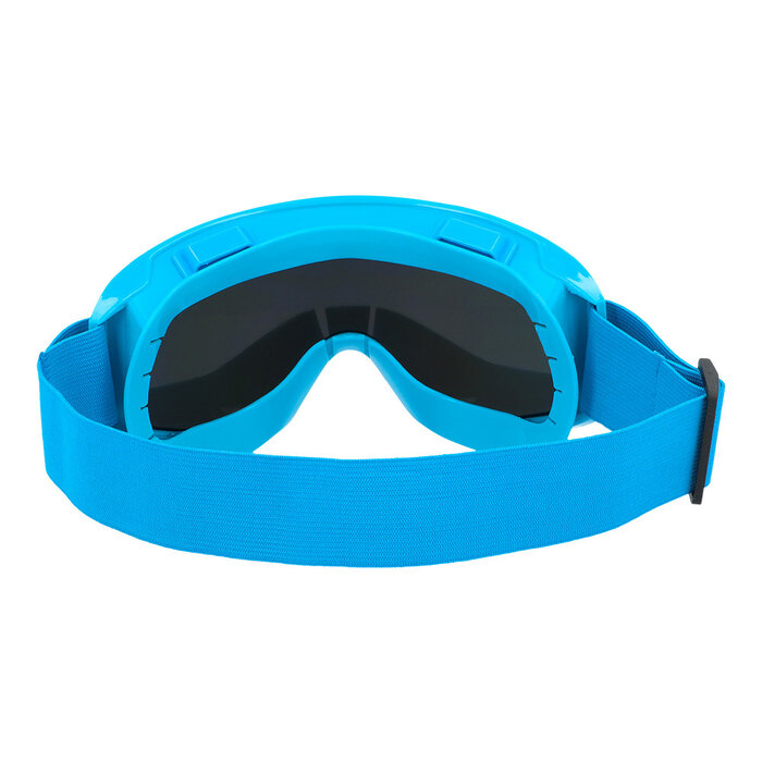Skibril Party neon blauw