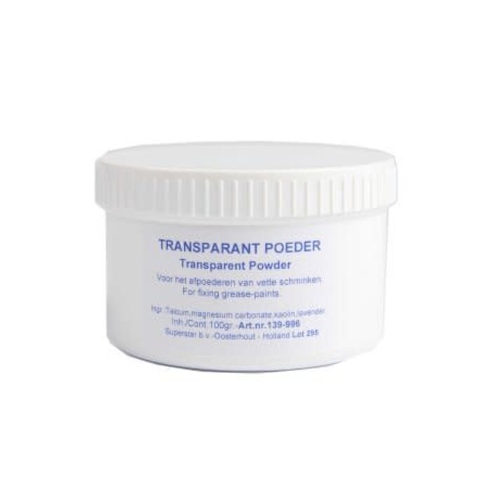 Transparant poeder (Sint), 100gr