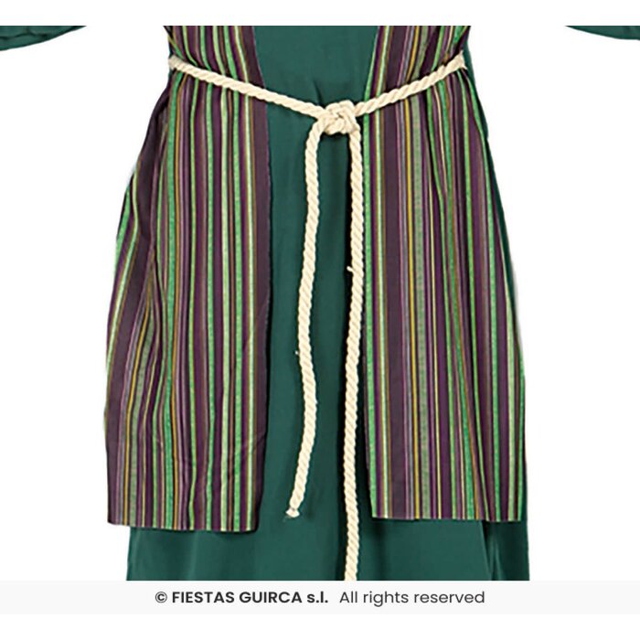 Feestshop.be Sint-Jozef herder kostuum groen kind