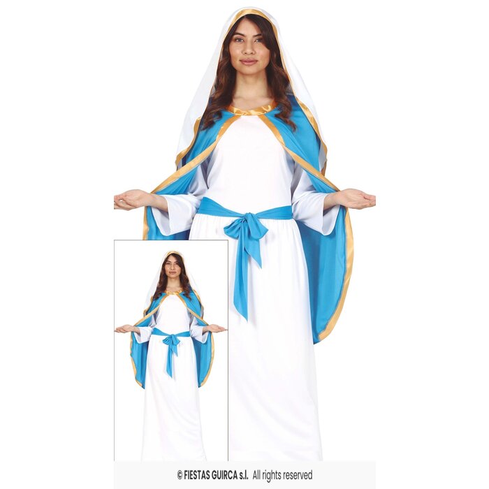 Feestshop.be Heilige maagd Maria kleed kostuum