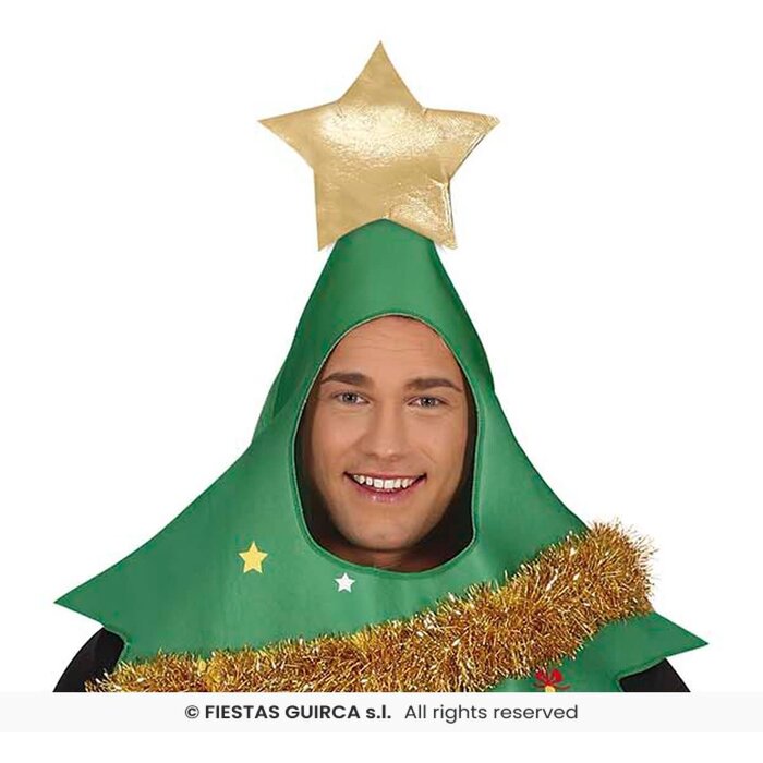 Feestshop.be Kerstboom kostuum groen unisex
