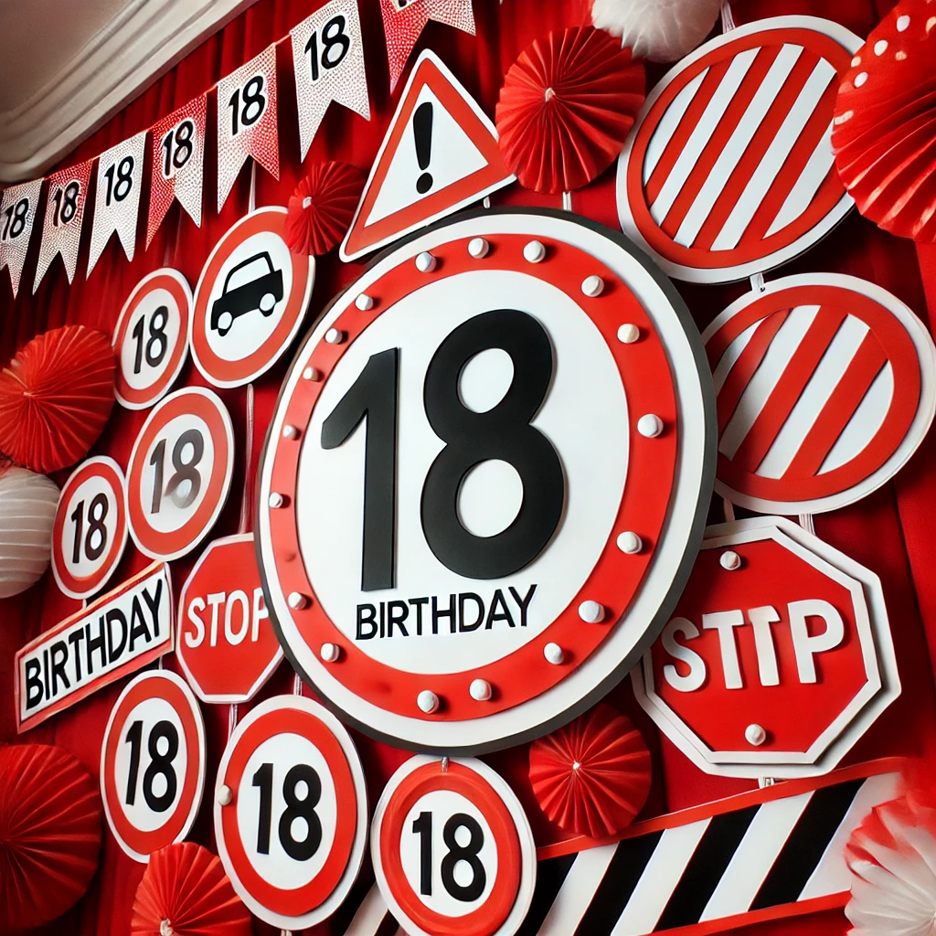 traffic signs / Verkeersbord versiering