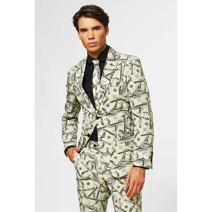 OppoSuits Opposuit Cashanova kostuum jas, broek, das