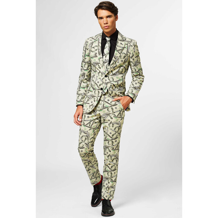 OppoSuits Opposuit Cashanova kostuum jas, broek, das