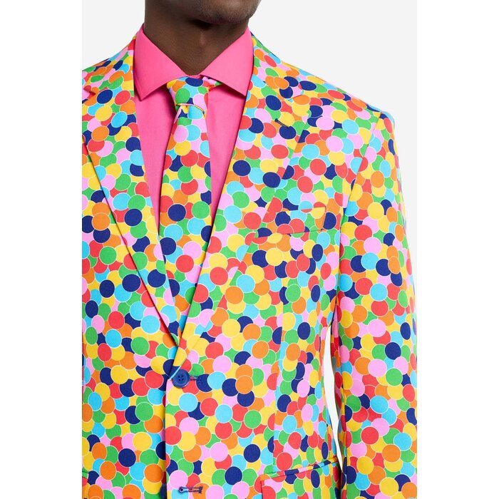 OppoSuits Opposuit Confetteroni kostuum jas, broek, das