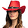 Cowboyhoed Django rood