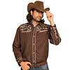 Feestshop.be Shirt Western bruin