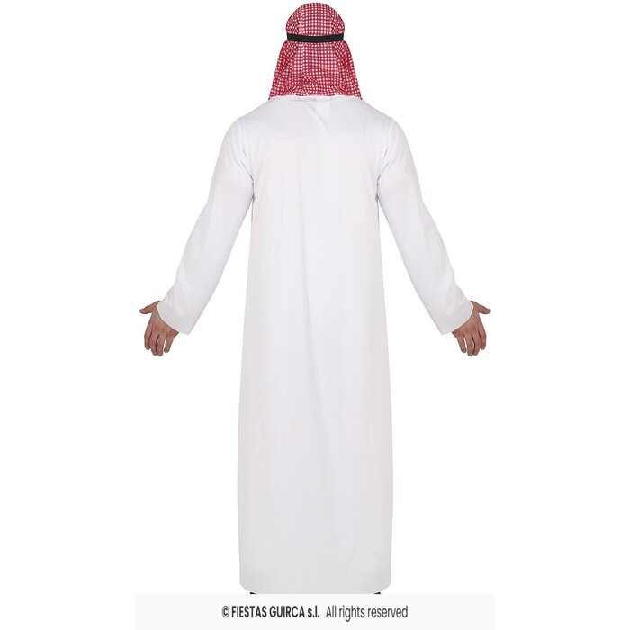 Schatrijke Millonaire sjeik wit rood