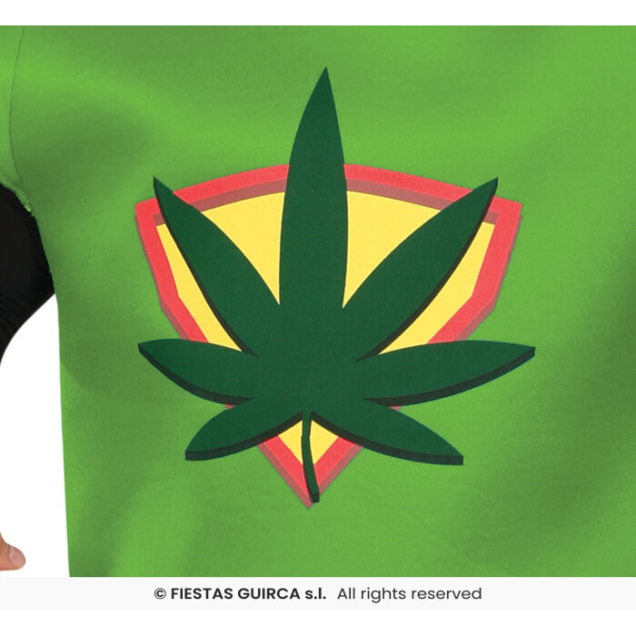 Feestshop.be Wiet kostuum rookmachine weed