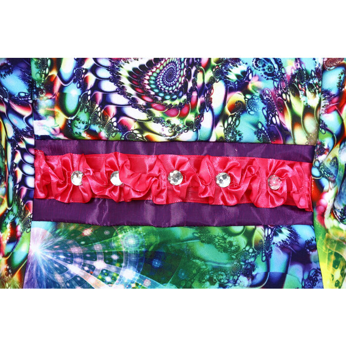 Feestshop.be Carnavalsjas dames paars lang