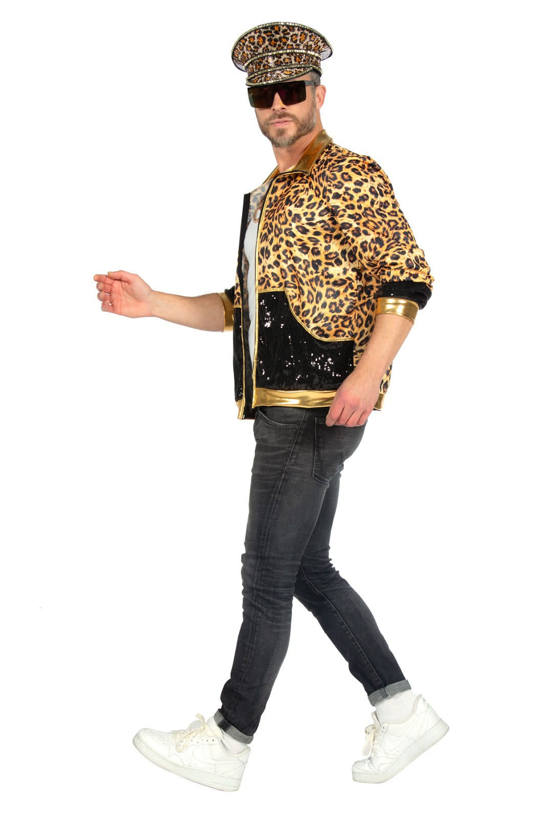 Feestshop.be Jas panter Trainingsjack