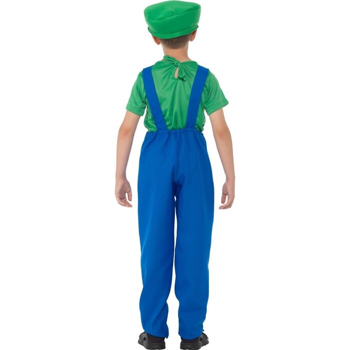 Feestshop.be Luigi kinderen groen loodgieter