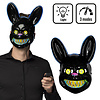 Feestshop.be LED masker Killer rabbit