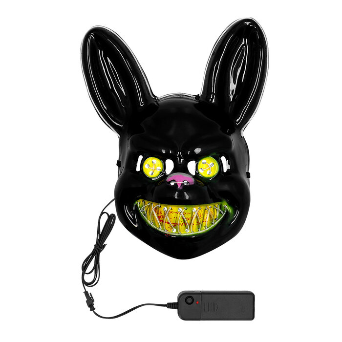 Feestshop.be LED masker Killer rabbit