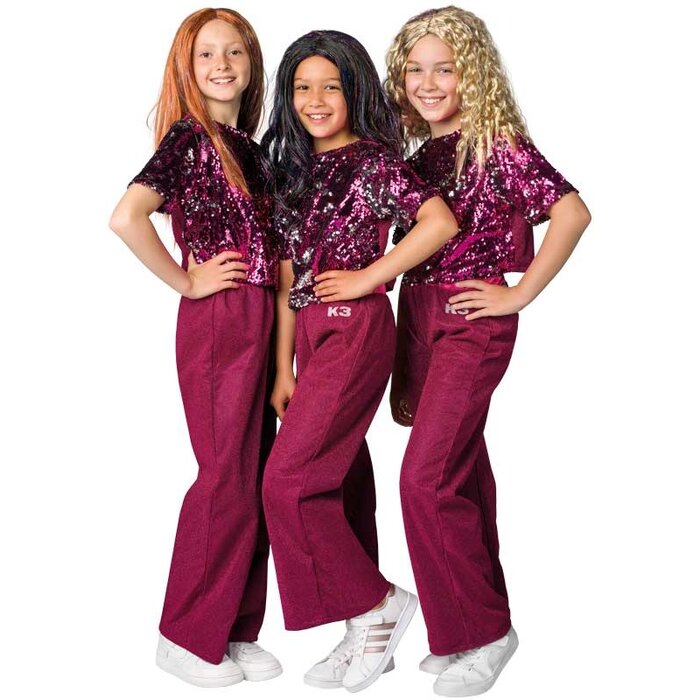 Studio 100 K3 verkleedkleding glitter