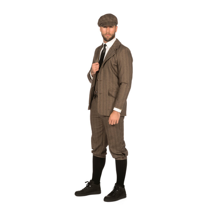 Wilbers & Wilbers Colbert jas jaren 20 vest bruin