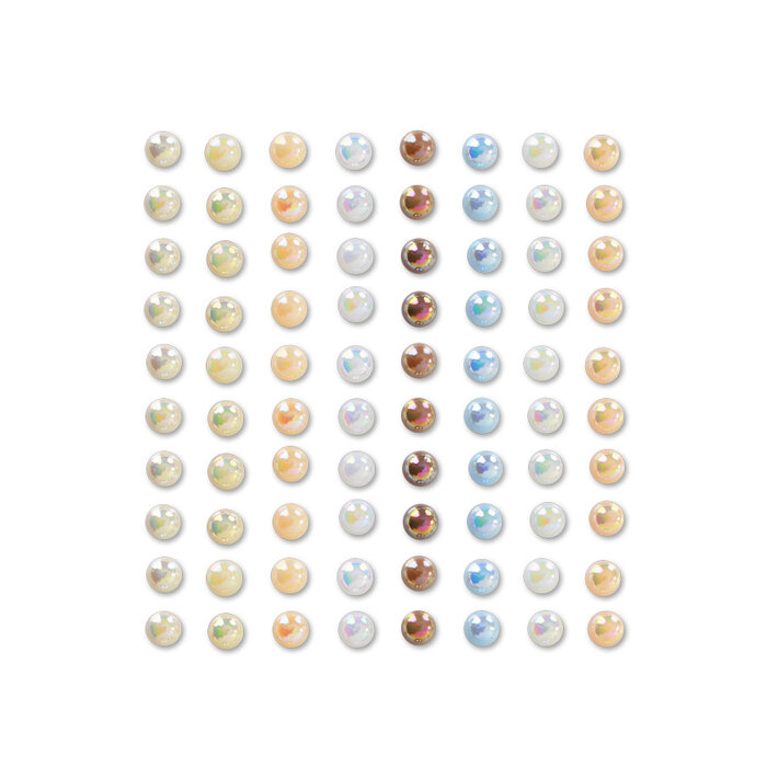 PXP Professional Colours Decoratiestickers Natural 6mm 80 stuks