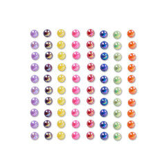 PXP Professional Colours Decoratiestickers Rainbow 6mm 80 stuks