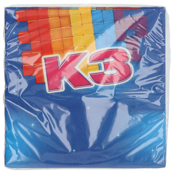 Servetten K3 - 20 stuks 33 x 33 cm papier