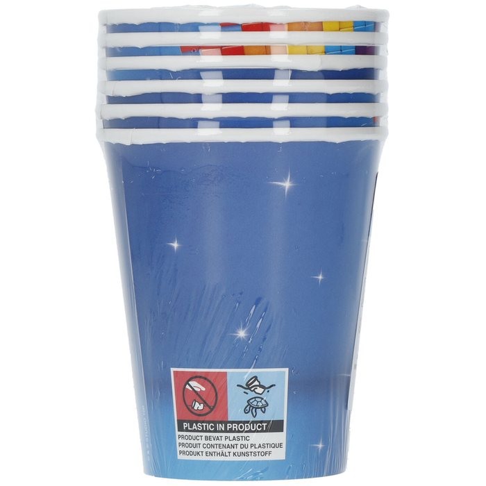 K3 Papieren Bekers – 250 ml (6 stuks) | Studio 100 Kinderfeest Drinkbekers