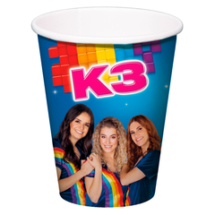 Papieren bekers  K3 250 ml 6 stuks